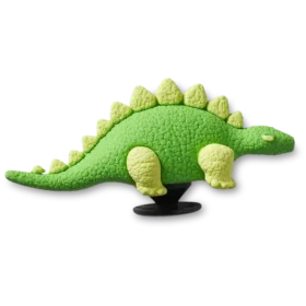 3D grøn dinosaur med skæl Jibbitz-vedhæng 3D grøn dinosaur med skæl Jibbitz-vedhæng
