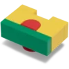 4Lw Castle Jibbitz™-vedhæng 4Lw Castle Jibbitz™-vedhæng