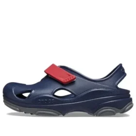 All-Terrain Fisherman Clogs “Navy Red”