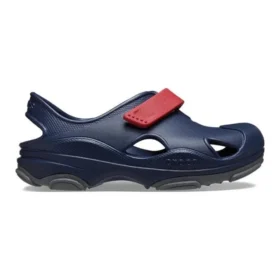 All-Terrain Fisherman Clogs “Navy Red”