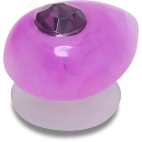 Amethyst – februar-fødselssten-kollektion Jibbitz-vedhæng