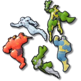 Avengers-skurke, 5-pak Jibbitz-vedhæng
