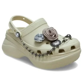 Bae Rebel Rose-clog “Bone”