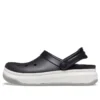 Band Full Force sandaler med tyk sål, sort/hvid, unisex