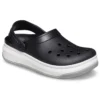 Band Full Force sandaler med tyk sål, sort/hvid, unisex