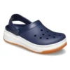 Band Full Force sandaler med tyk sål, unisex, blå og hvid