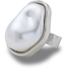 Baroque Drop Pearlsandalccharm Jibbitz-vedhæng