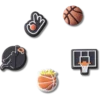 Basketball Team 5-pak Jibbitz-vedhæng