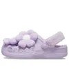 Baya Fuzz-Lined Strap Singles Day “Purple White”