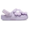 Baya Fuzz-Lined Strap Singles Day “Purple White”
