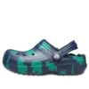 Baya Graphic Clogs “Blågrøn”