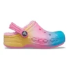 Baya Lined Clog med print og foring “Pink Lemonade Multi”