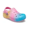 Baya Lined Clog med print og foring “Pink Lemonade Multi”