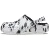 Baya Lined Clog – unisex-hjemmesko i hvid og grå “White Grey”