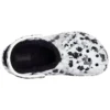 Baya Lined Clog – unisex-hjemmesko i hvid og grå “White Grey”