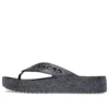 Baya Platform Glitter Flip-sandaler “Black”