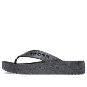 Baya Platform Glitter Flip-sandaler “Black”