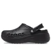 Baya Platform Lined Clog Sandaler “Black”