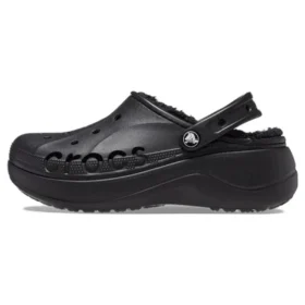 Baya Platform Lined Clog Sandaler “Black”