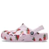 Baya sæsonbestemte Clogs med print “Pink Red”