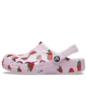Baya sæsonbestemte Clogs med print “Pink Red”