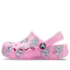 Baya sæsonbestemte Clogs med print “Pink White”
