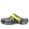 Baya Seasonal Graphic Clogs “Grå Sort Gul”