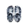 Beach Marbled Unisex sorte og hvide sandaler “Black White”