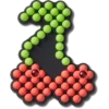 Beaded Cherry Jibbitz™-vedhæng
