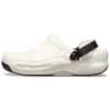 Bistro Pro LiteRide Clogs “White Black Orange”