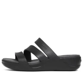 Boca Strappy Wedge Sandaler “Black”