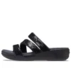 Boca Strappy Wedge Sandaler “Black”