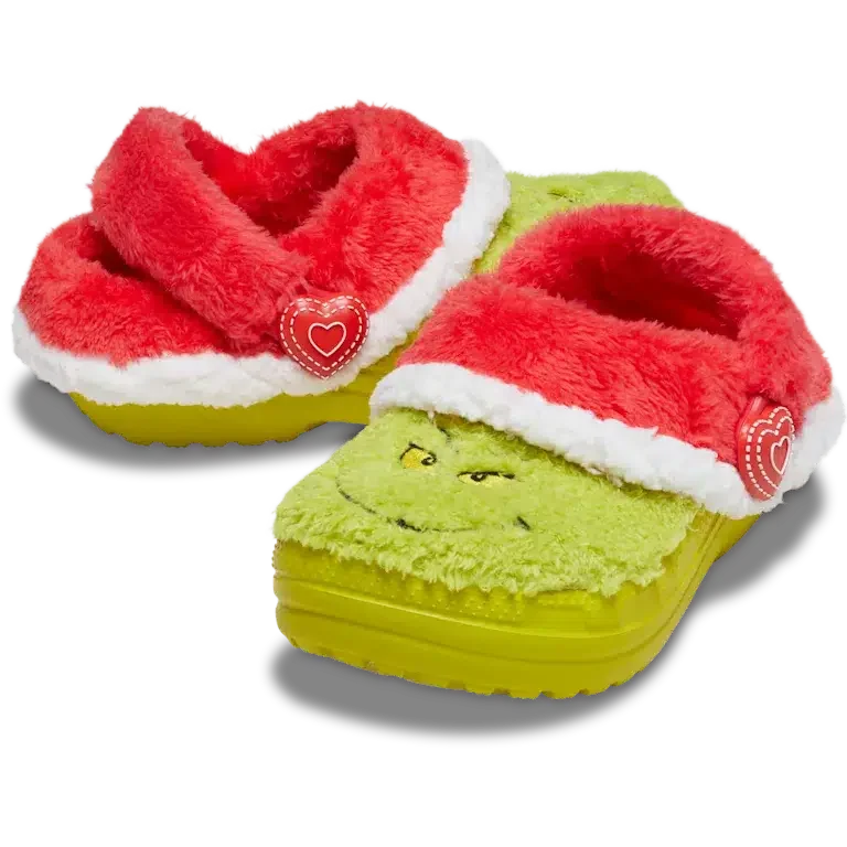 Børns Grinch Classic Lined Clog – Crocs Børns Grinch Classic Lined Clog – Crocs