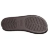 Brooklyn Croco Shine Slide-sandaler “Espresso”