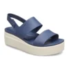 Brooklyn sandaler med tyk sål, blågrå “Blue Grey”