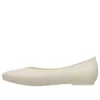 Brooklyn spidse flade sko “Cream White”