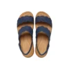 Brooklyn Woven Wedge Sandaler “Blue Brown”