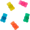Candy Bear 5-pak Jibbitz-sko-vedhæng