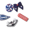 Cheer 5-pak Jibbitz-vedhæng