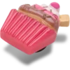 Chokolade-cupcake Jibbitz-vedhæng