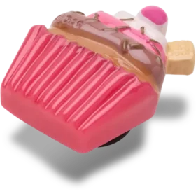 Chokolade-cupcake Jibbitz-vedhæng