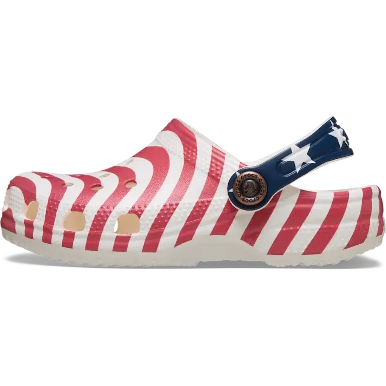 Classic American Flag-Clog til småbørn Classic American Flag-Clog til småbørn