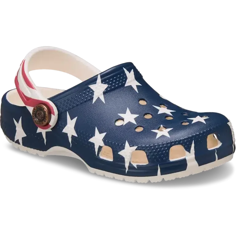 Classic American Flag-Clog til småbørn Classic American Flag-Clog til småbørn