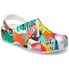 Classic Beach Sandals, unisex, flerfarvet, hvid