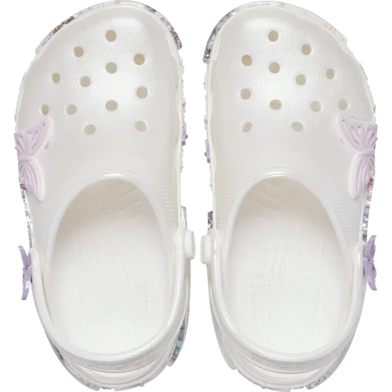Classic Butterfly Sparkle Shaker-Clog til børn Classic Butterfly Sparkle Shaker-Clog til børn