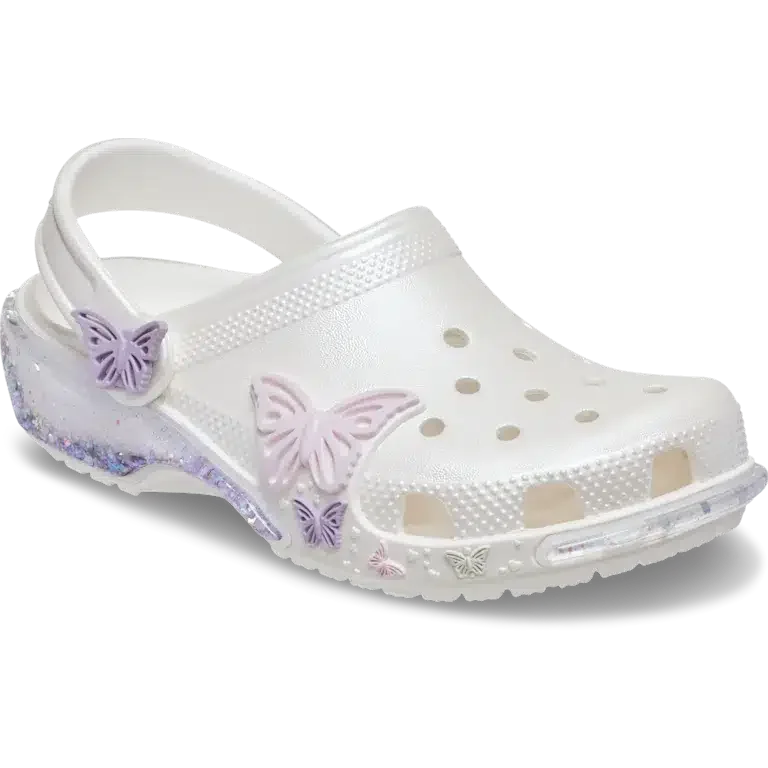 Classic Butterfly Sparkle Shaker-Clog til børn Classic Butterfly Sparkle Shaker-Clog til børn