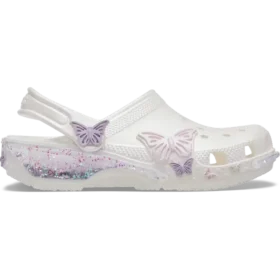 Classic Butterfly Sparkle Shaker-Clog til småbørn