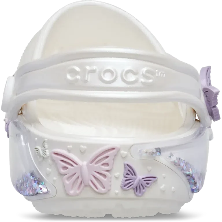 Classic Butterfly Sparkle Shaker-Clog til småbørn Classic Butterfly Sparkle Shaker-Clog til småbørn