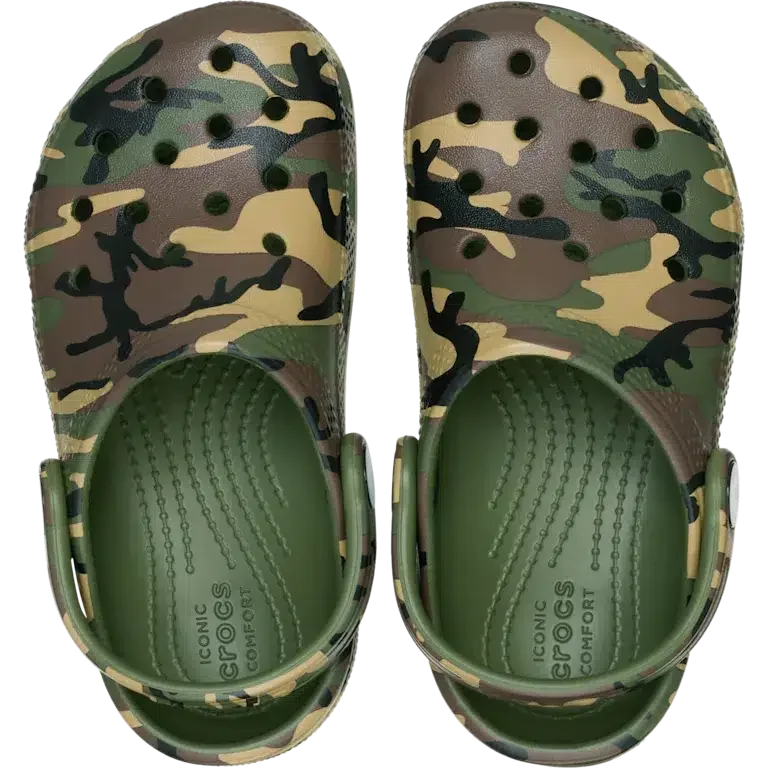Classic Camouflage Clog til småbørn Classic Camouflage Clog til småbørn