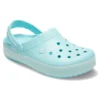 Classic Clog, gennemsigtig strandklog “Ice Blue”
